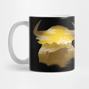 Taurus landscape Mug